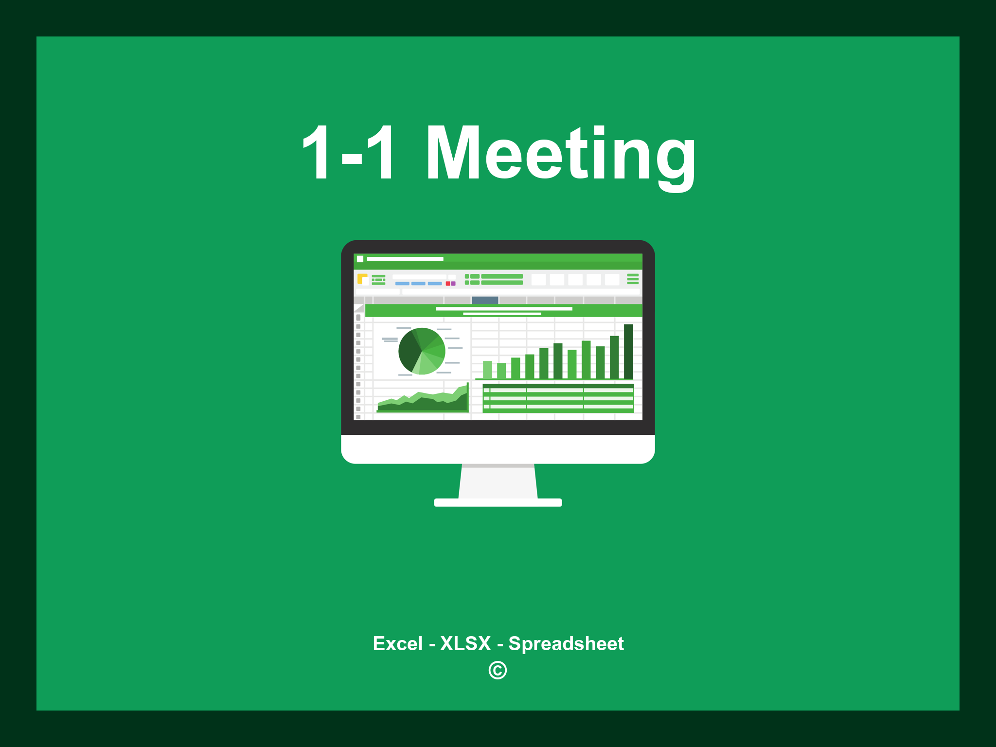 1-1 Meeting Template Excel