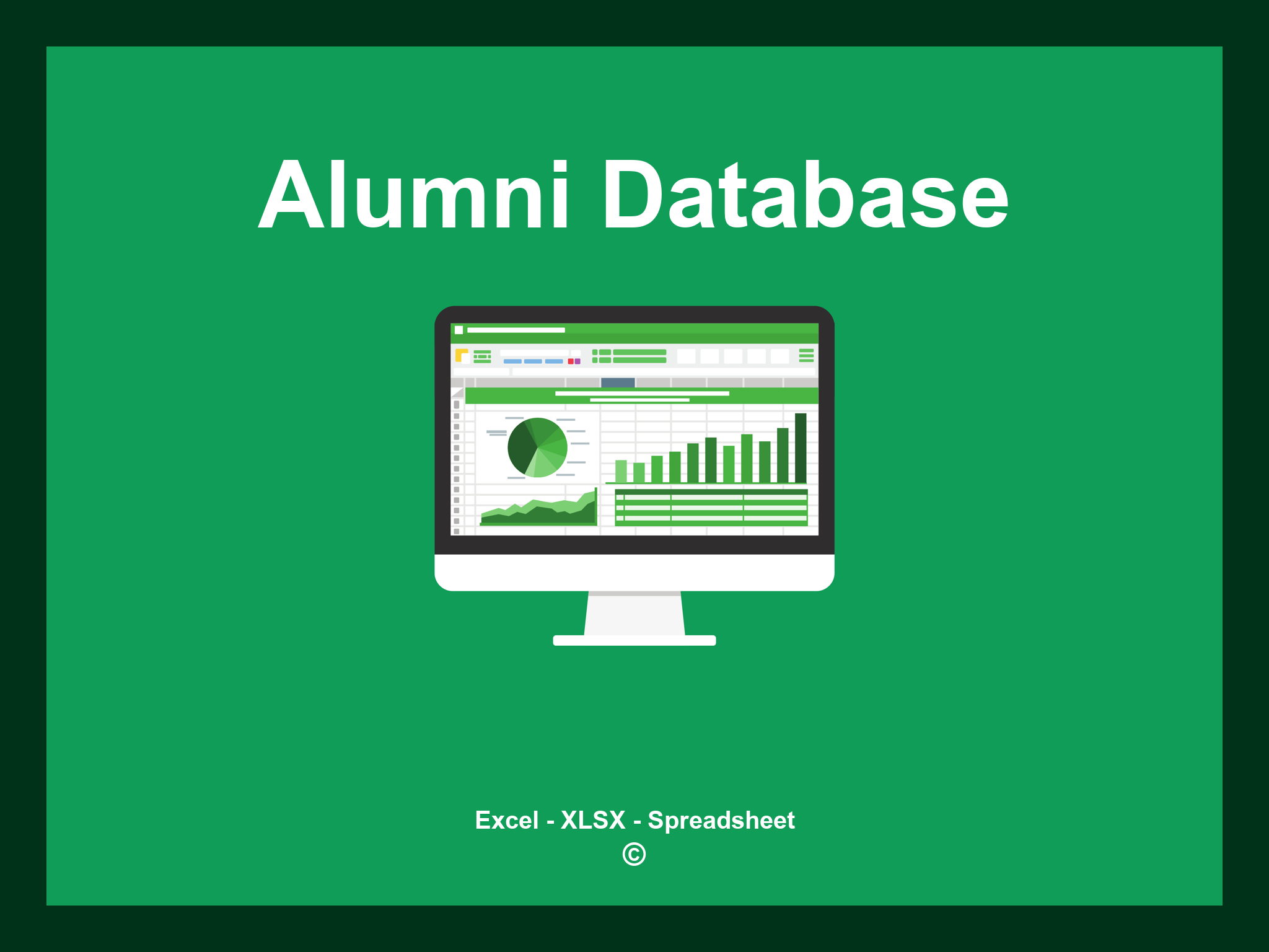 Alumni Database Template Excel