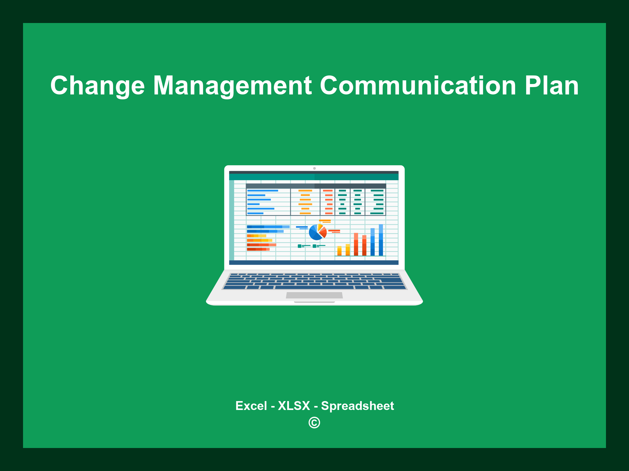 Change Management Communication Plan Template Excel