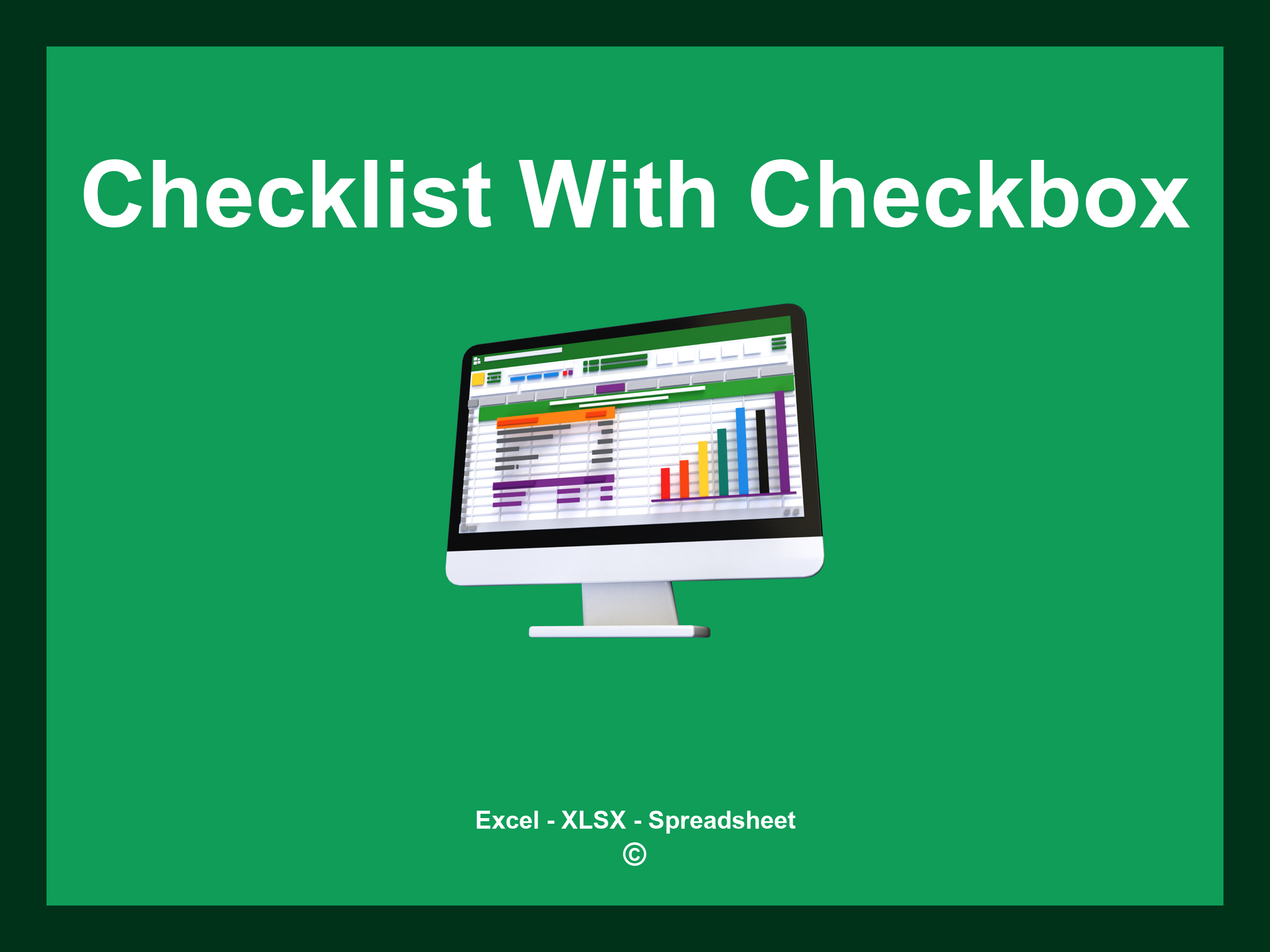 Excel Checklist Template With Checkbox