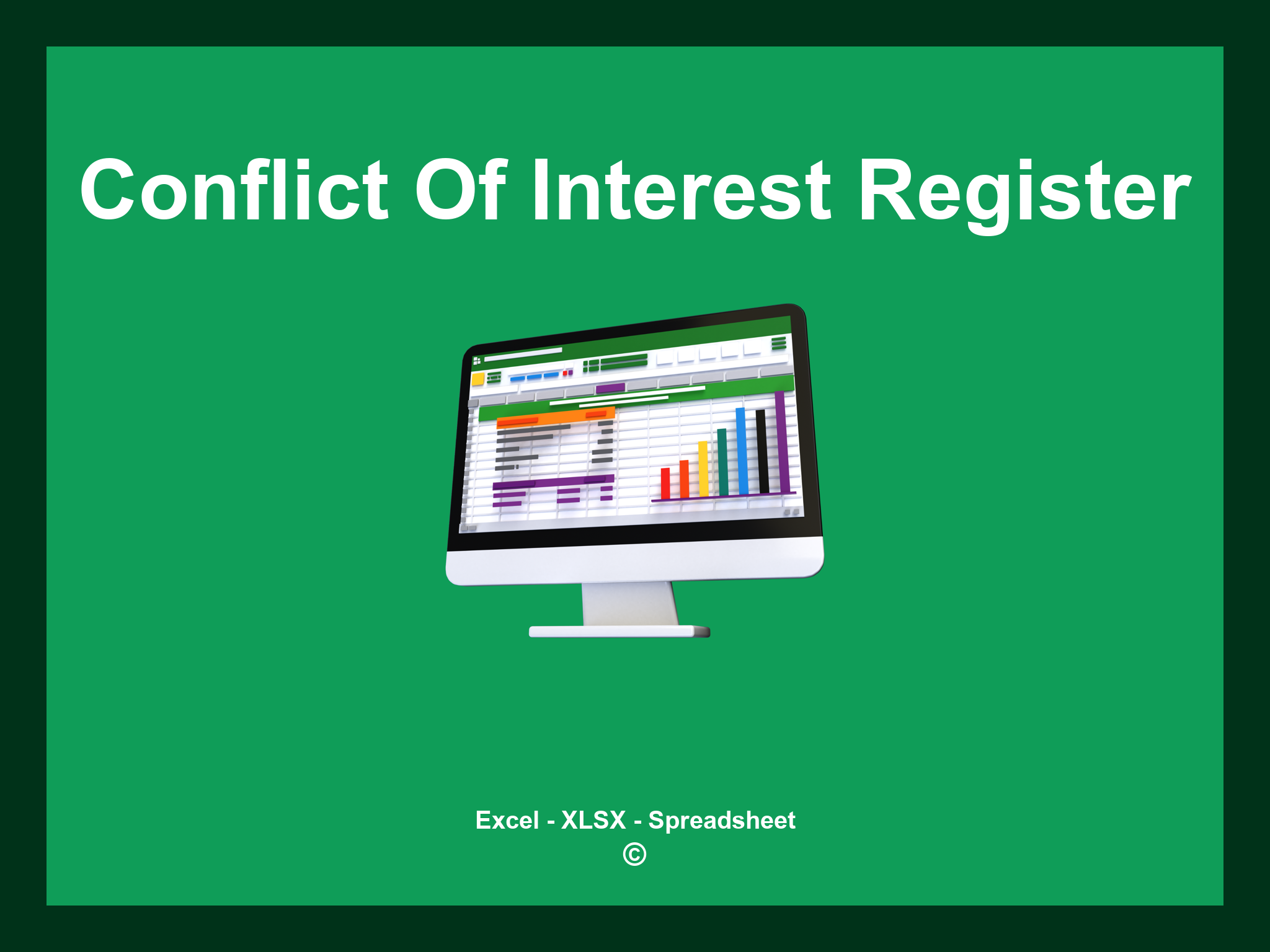 Conflict Of Interest Register Template Excel