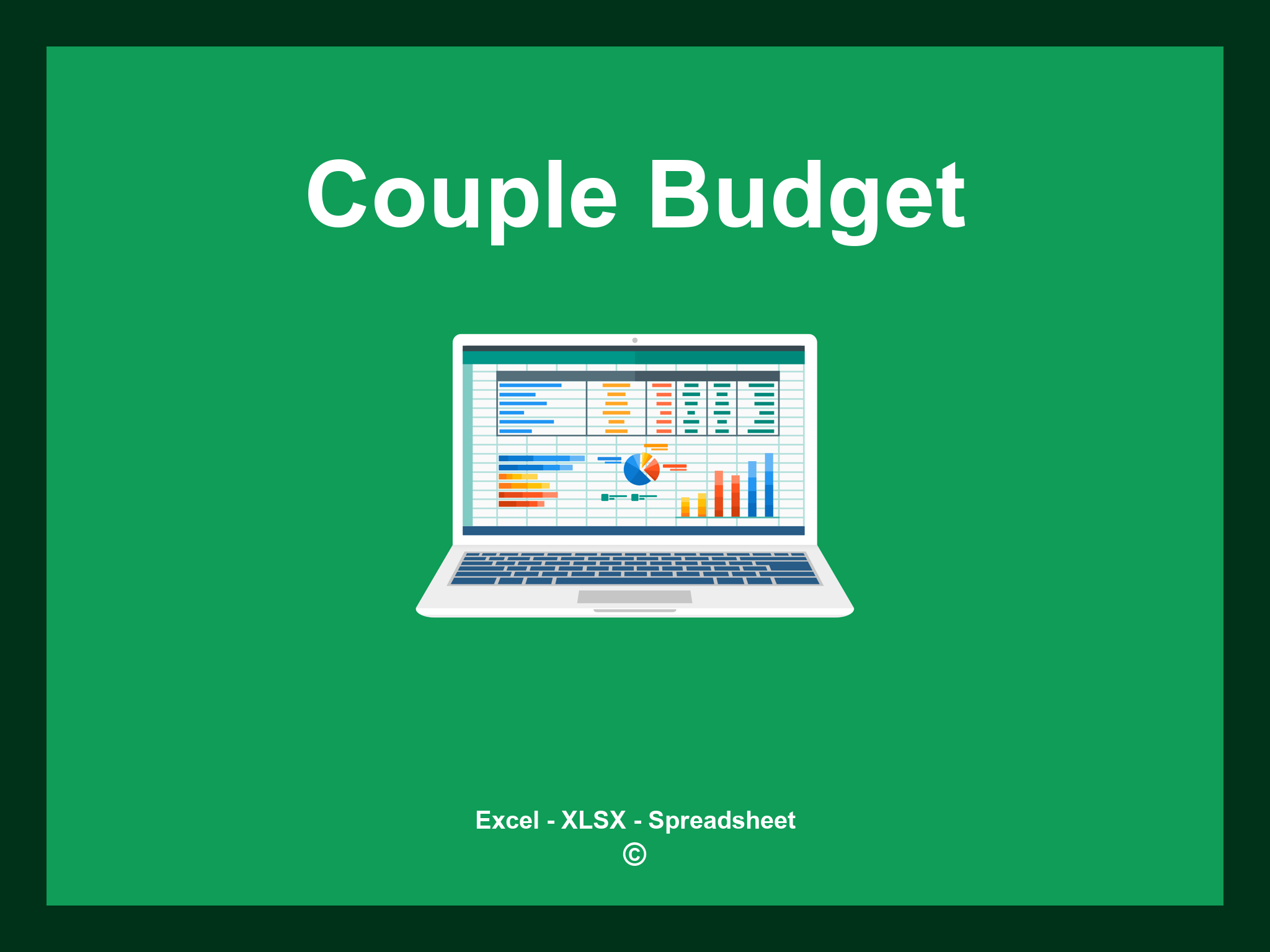 Couple Budget Excel Template