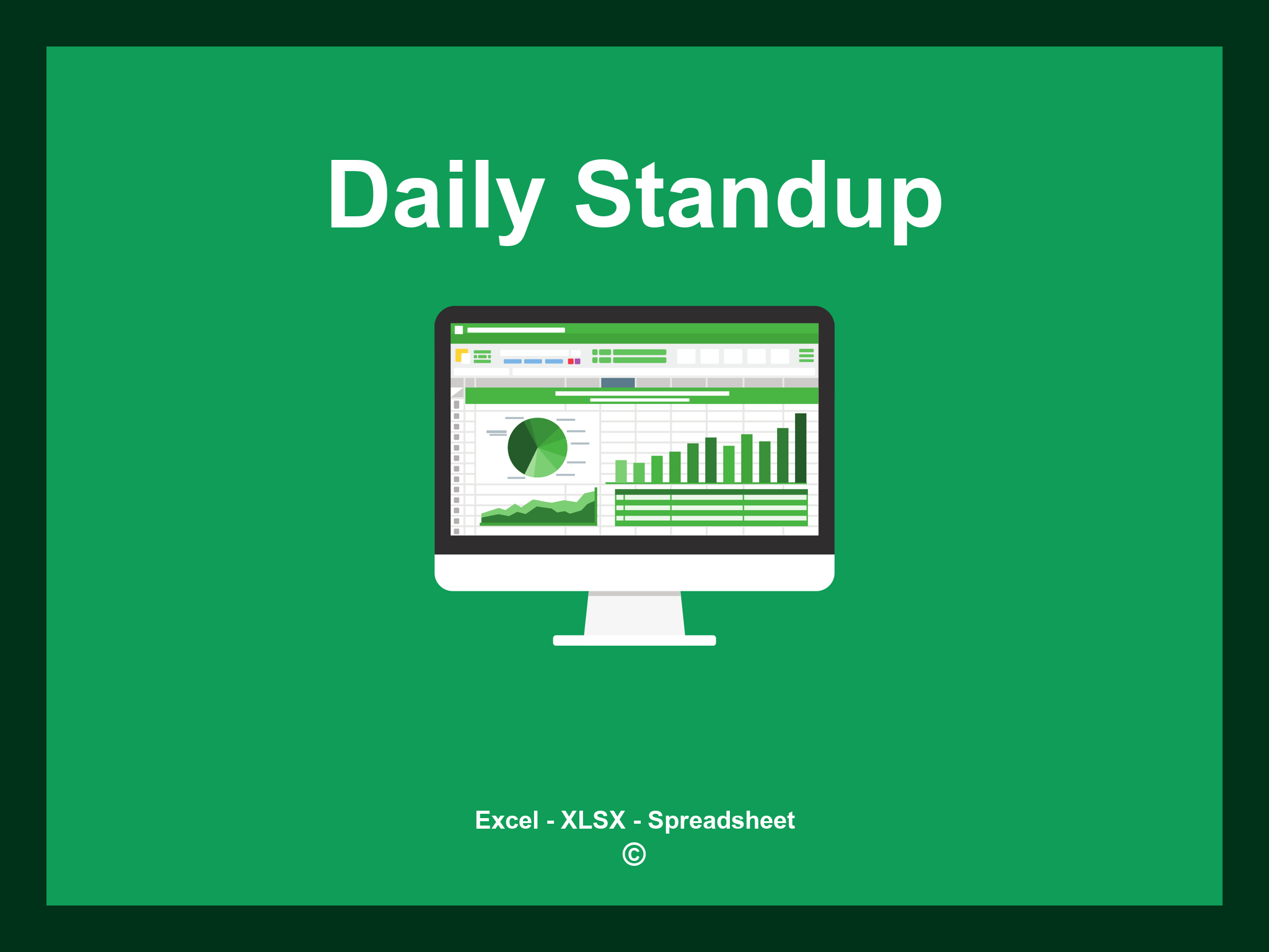 Daily Standup Template Excel