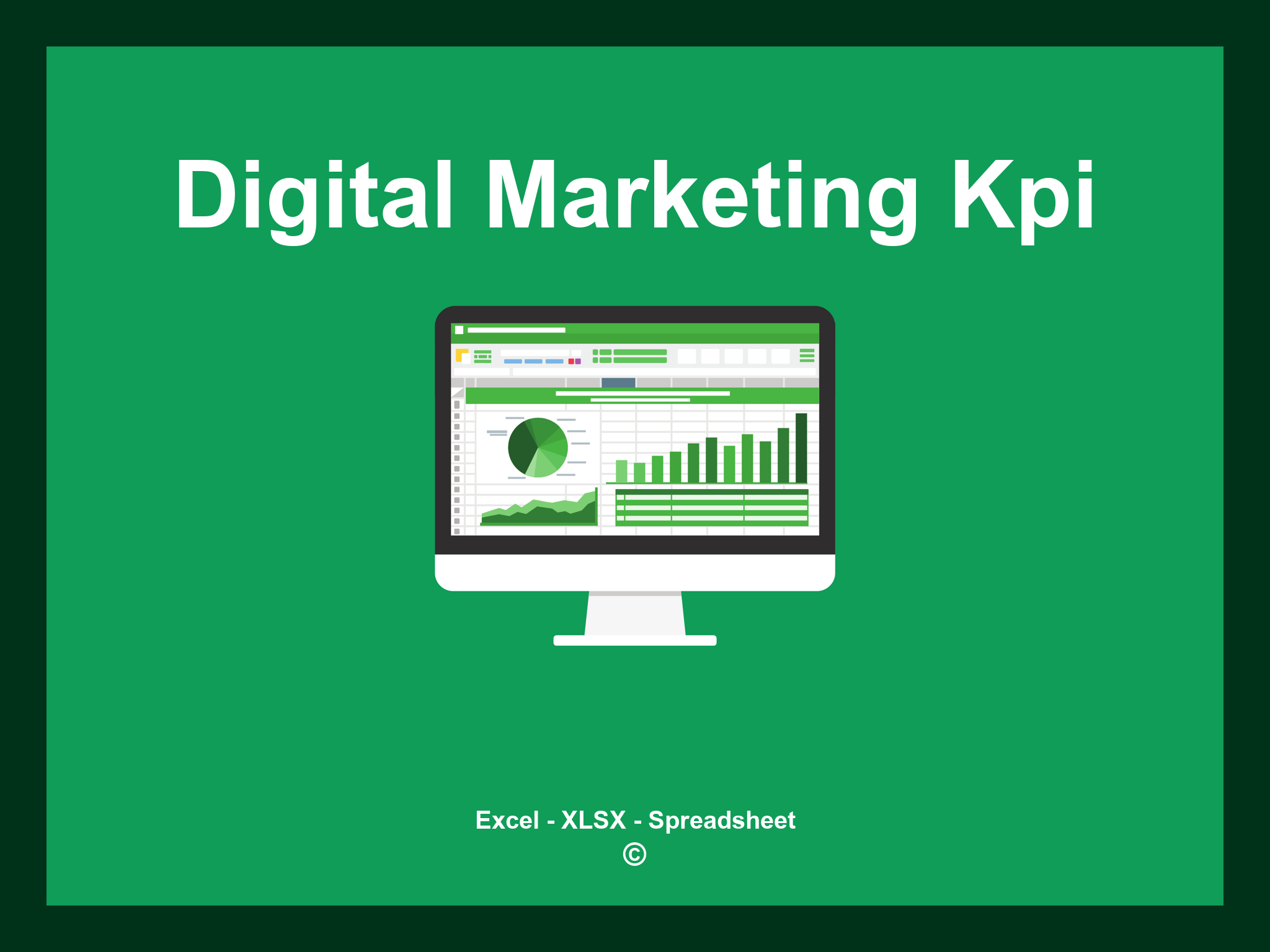 Digital Marketing Kpi Template Excel