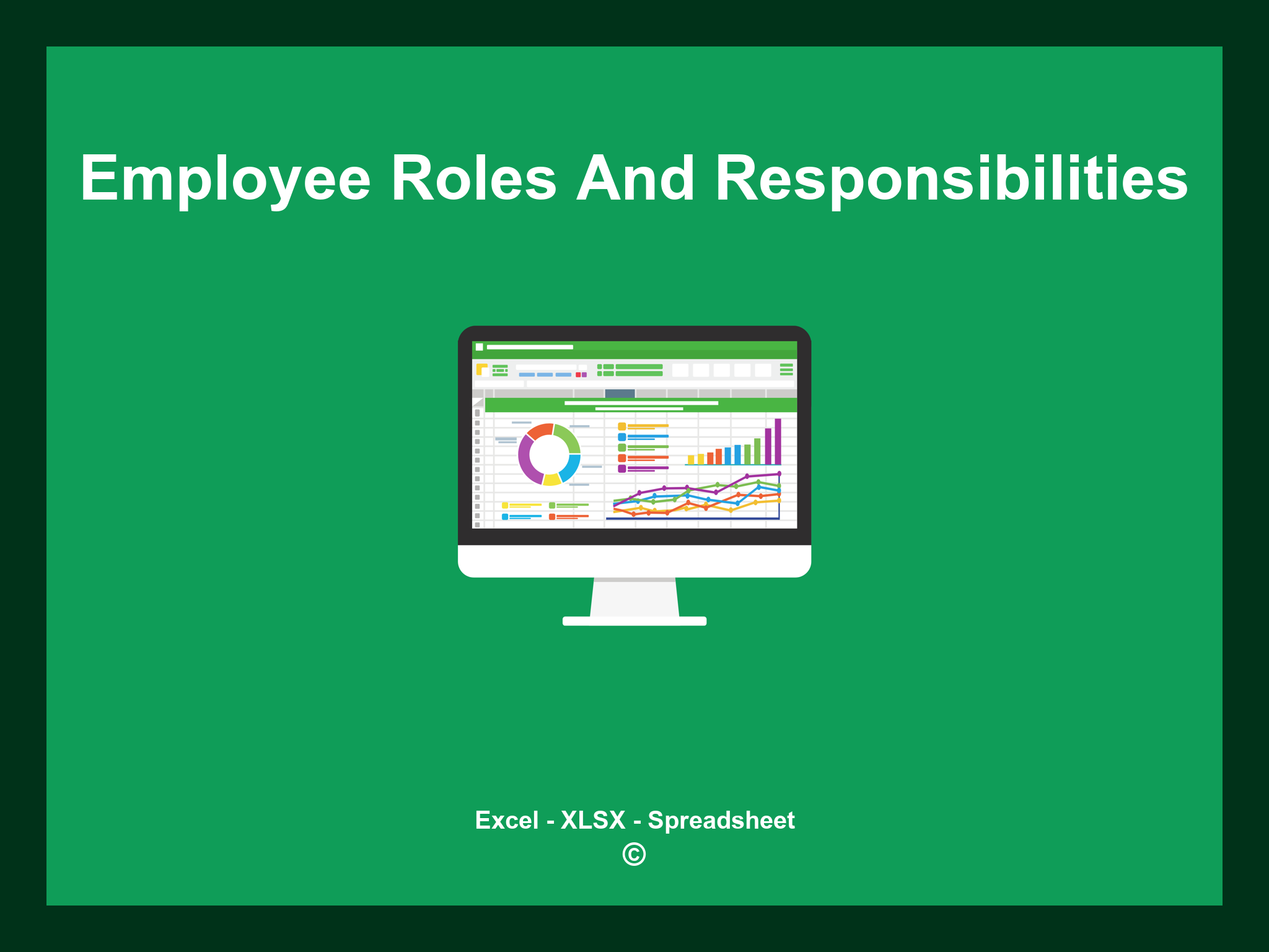 Employee Roles And Responsibilities Template Excel