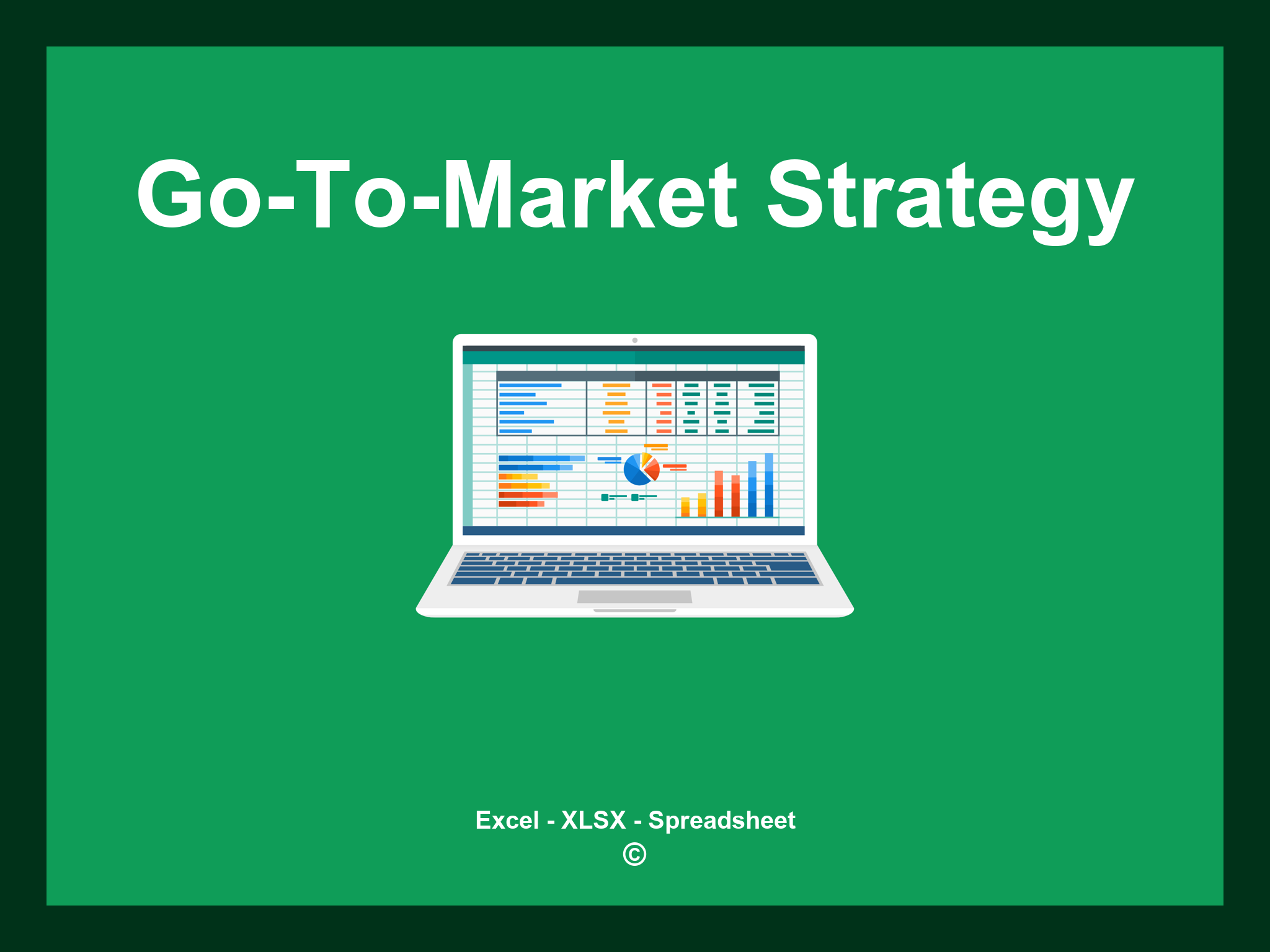 Go-To-Market Strategy Template Excel