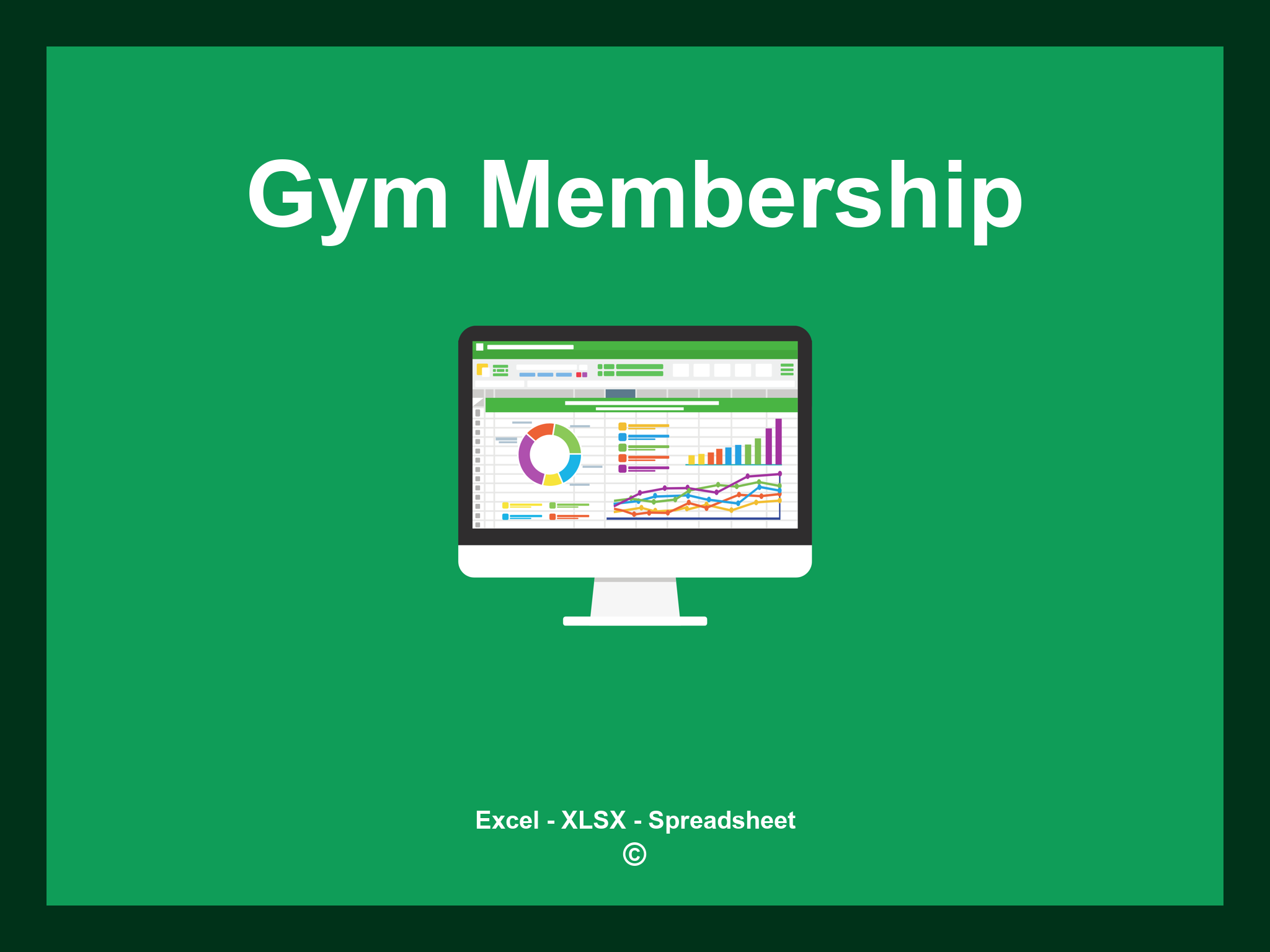 Gym Membership Excel Template