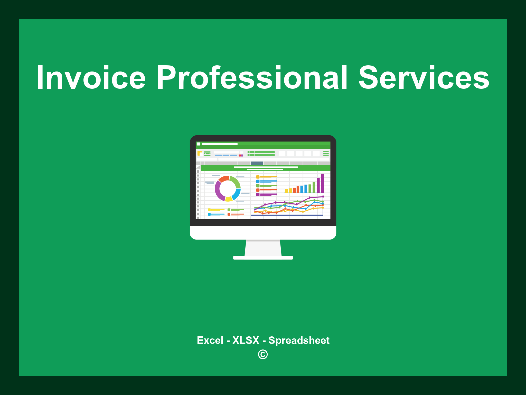 Excel Invoice Template Professional Services