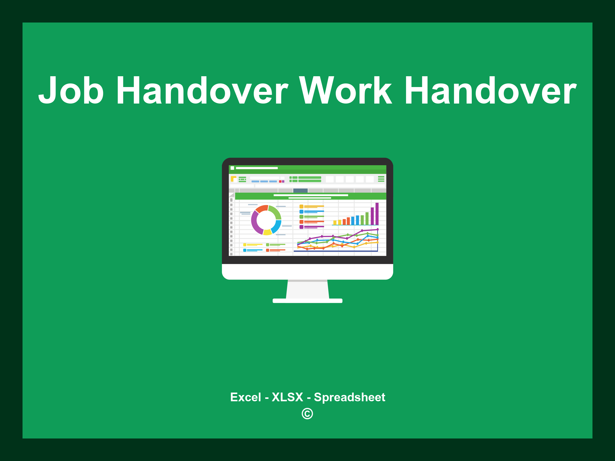 Job Handover Work Handover Template Excel