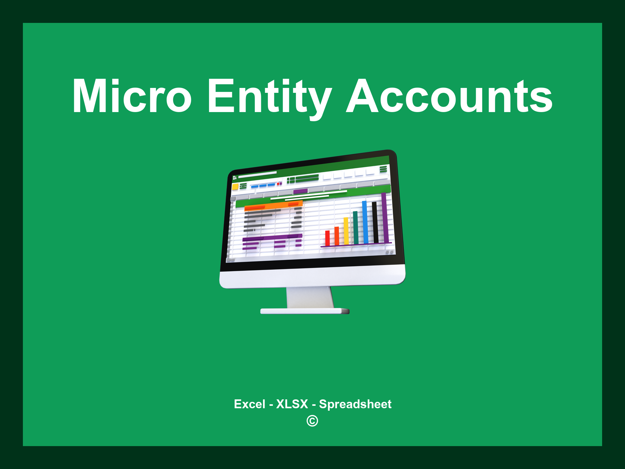 Micro Entity Accounts Template Excel