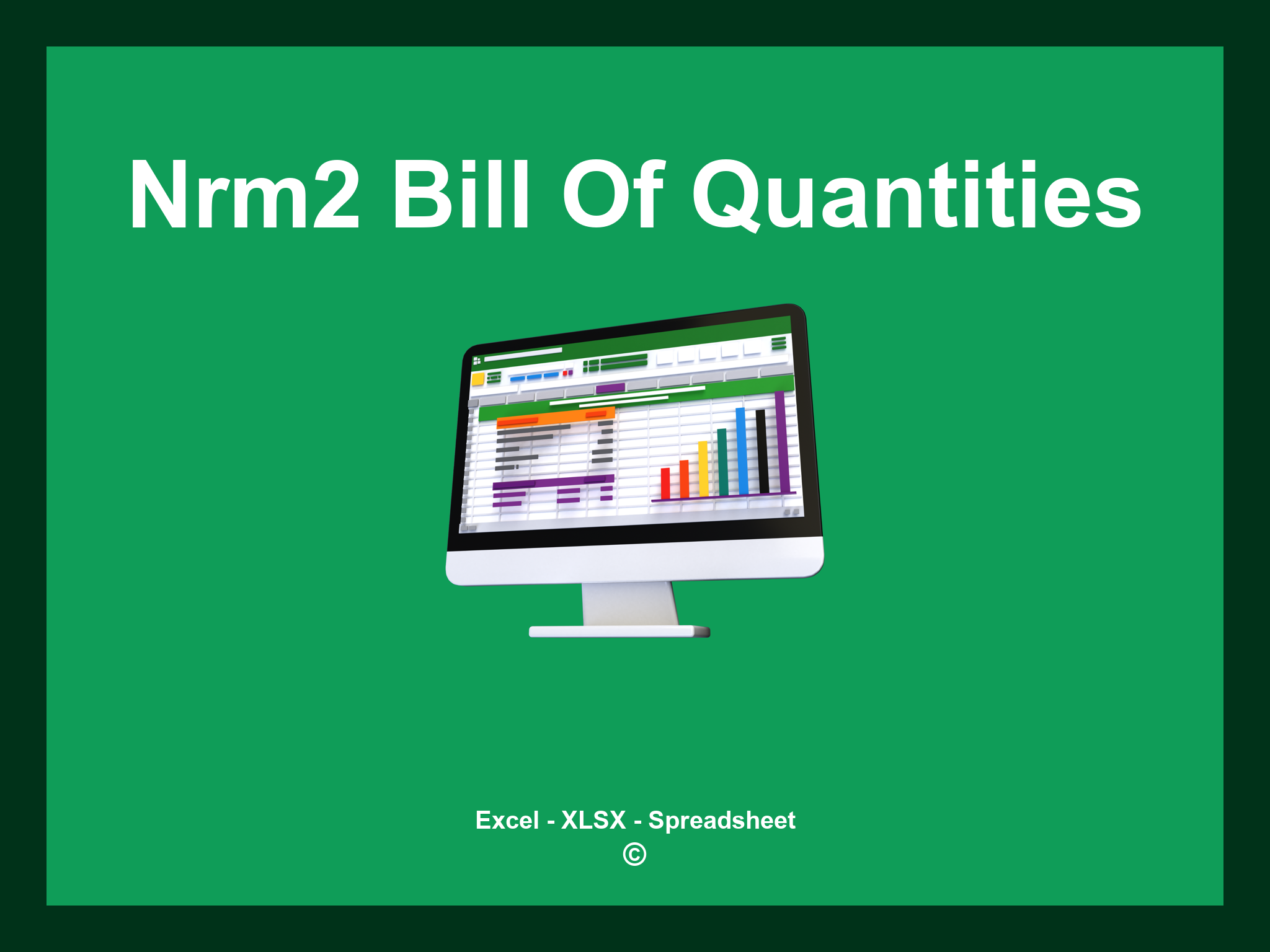 Nrm2 Bill Of Quantities Excel Template