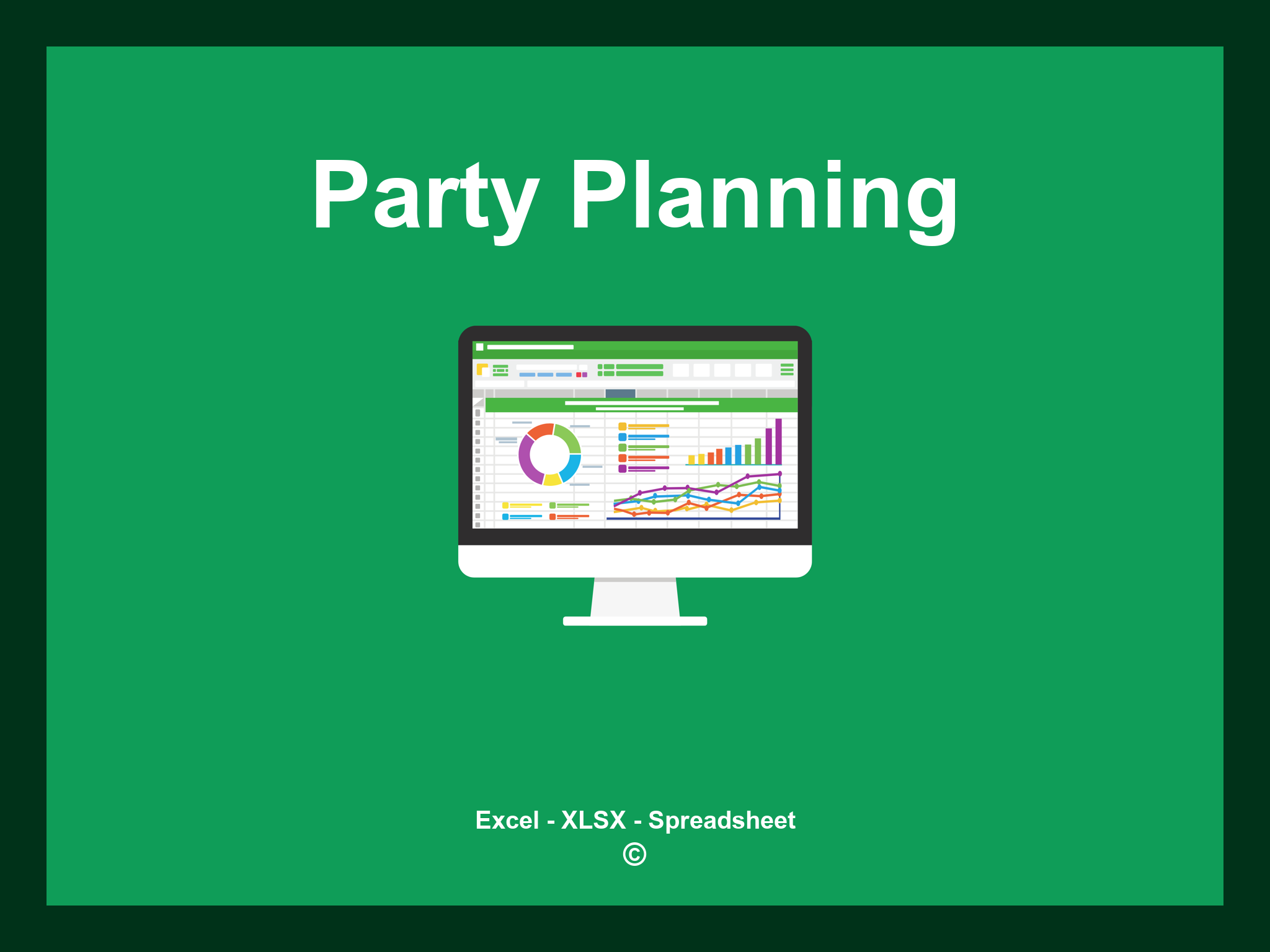 Party Planning Excel Template