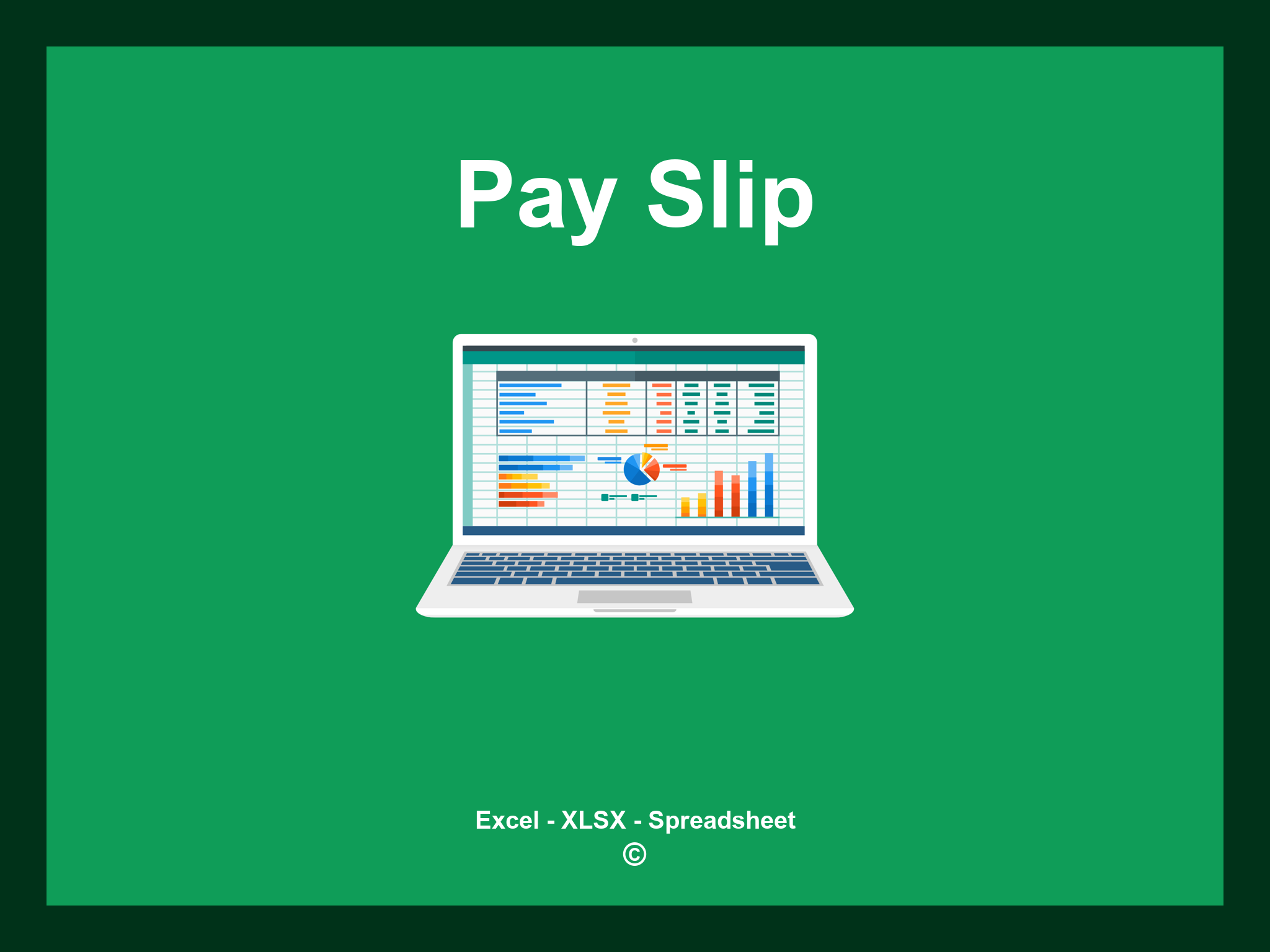 Pay Slip Template Excel