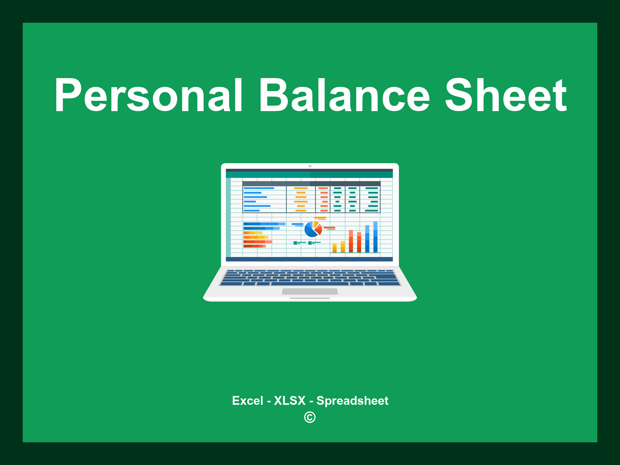 Personal Balance Sheet Template Excel