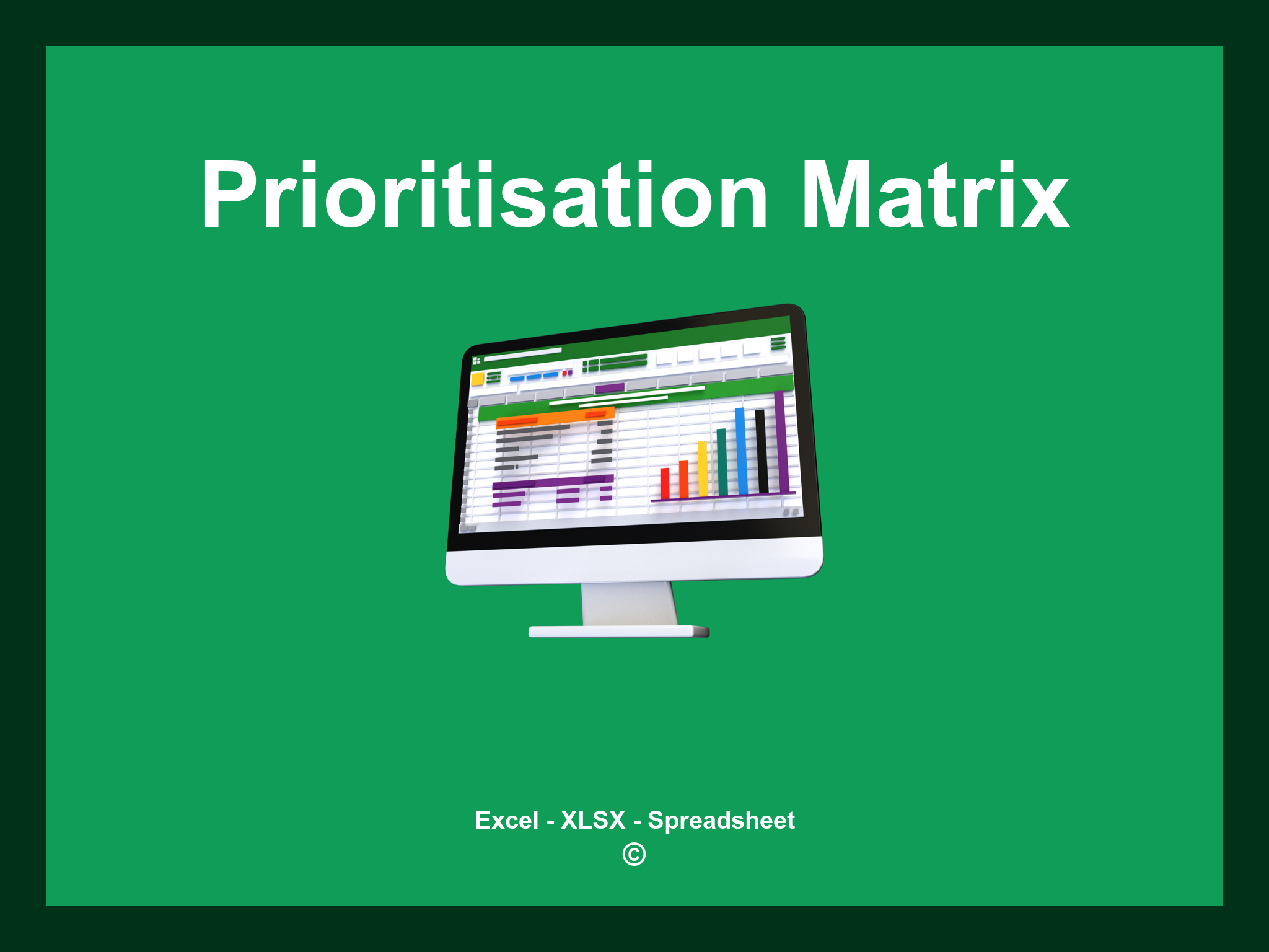 Prioritisation Matrix Template Excel