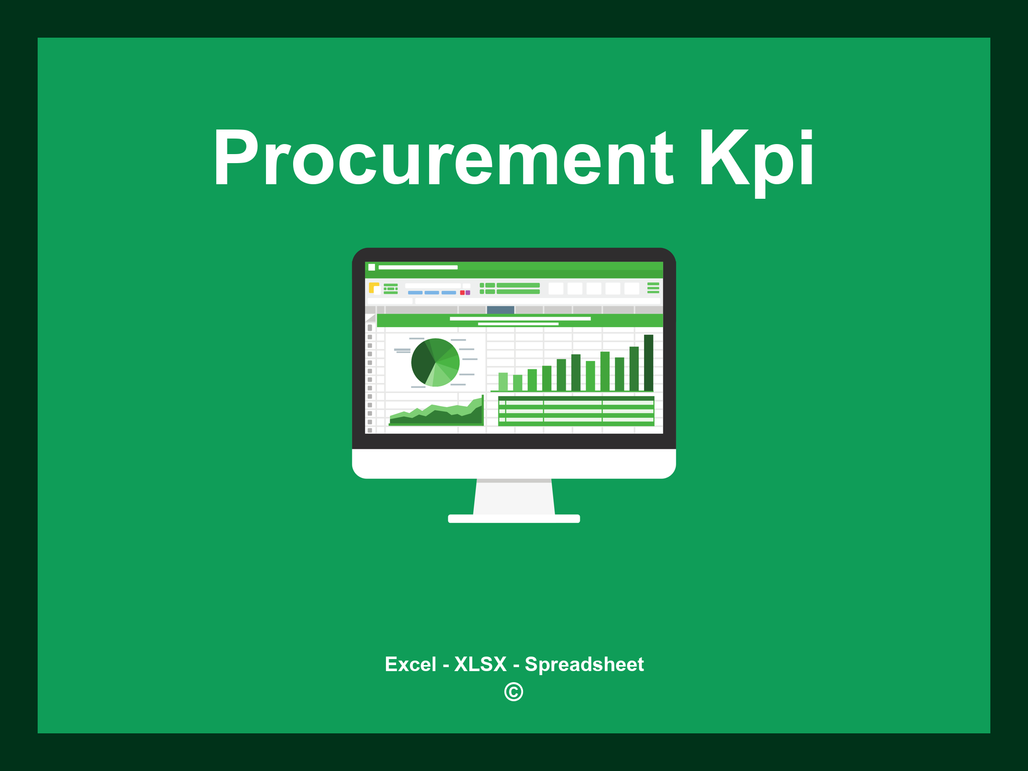 Procurement Kpi Excel Template