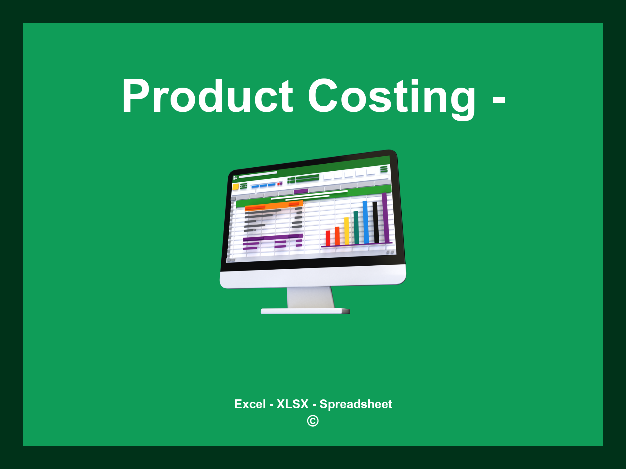Product Costing Template - Excel