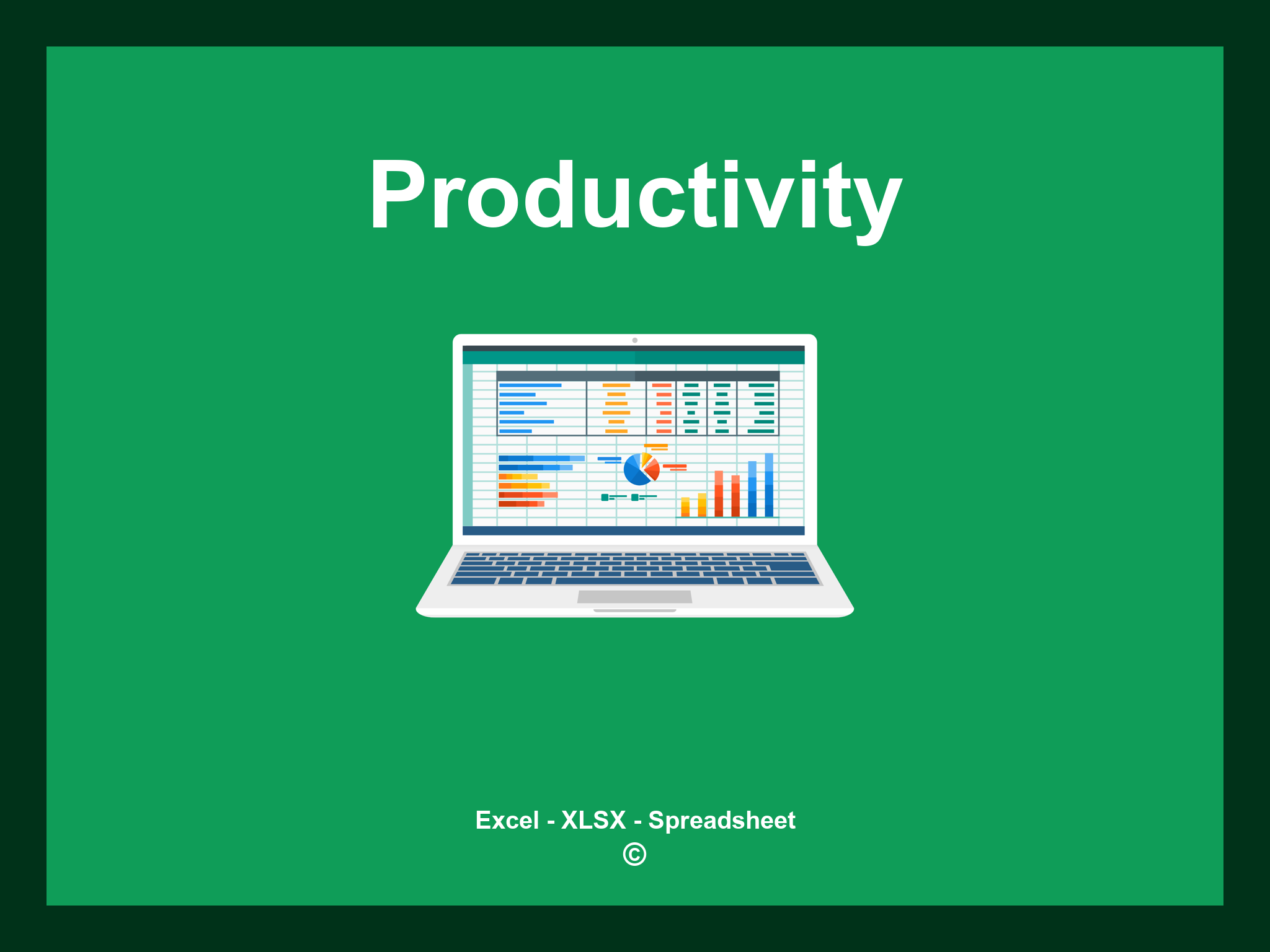 Productivity Excel Template