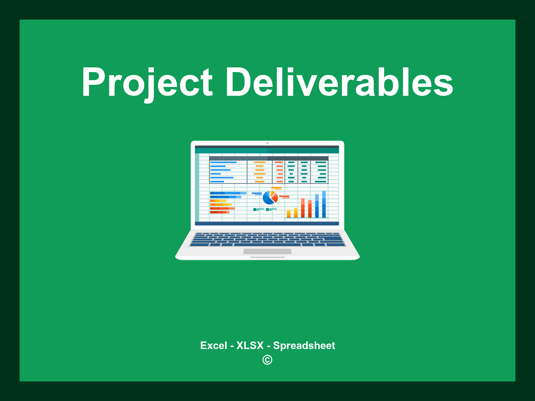 Project Deliverables Template Excel