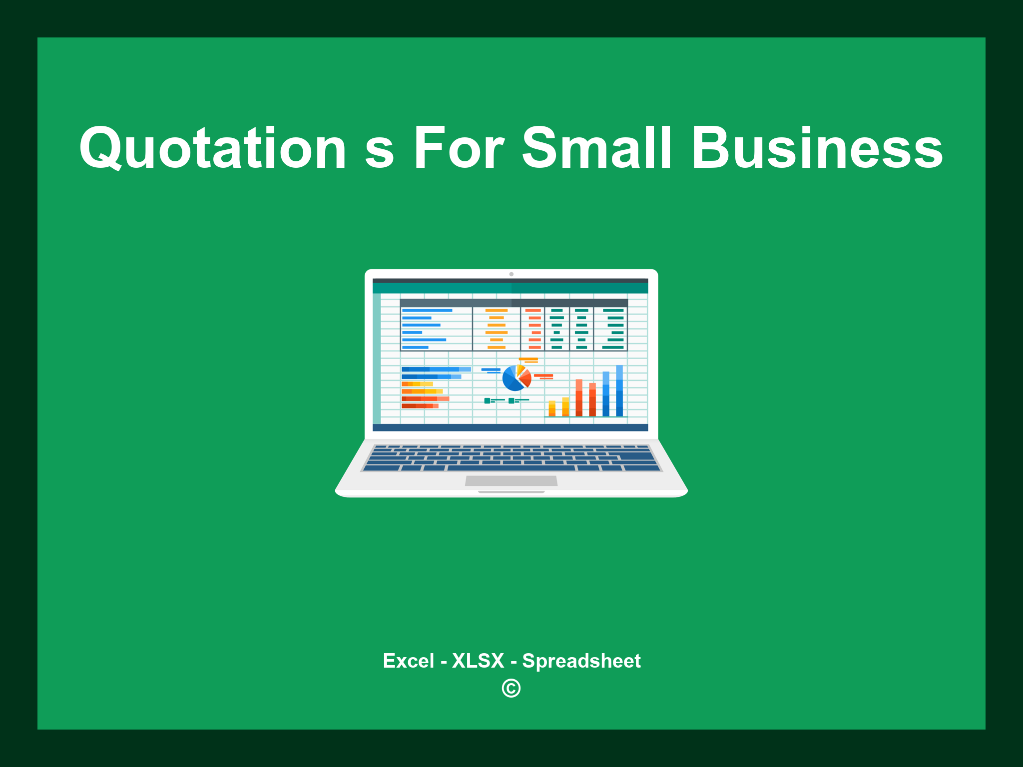 Excel Quotation Template Spreadsheets For Small Business