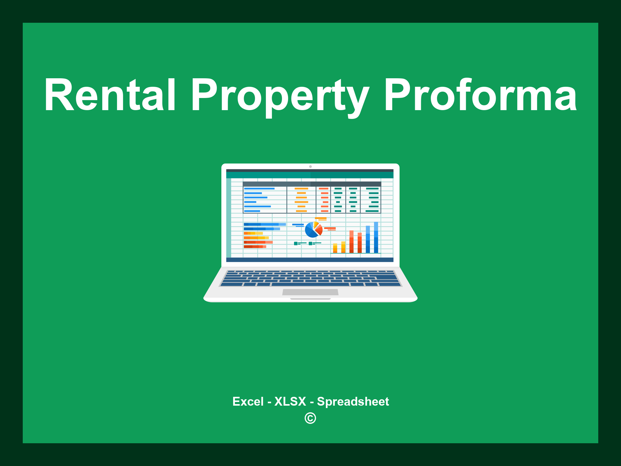 Rental Property Proforma Template Excel