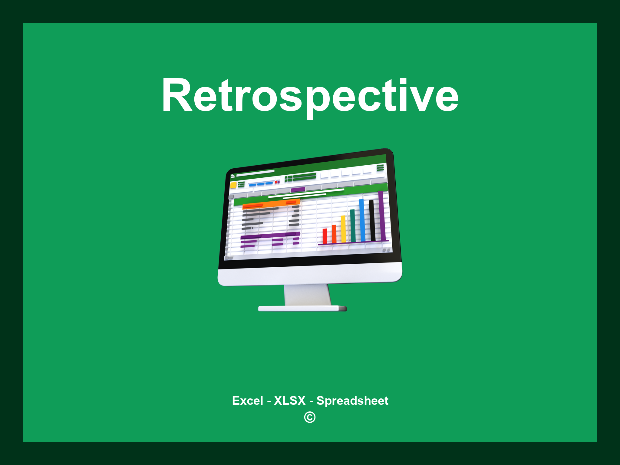 Retrospective Template Excel