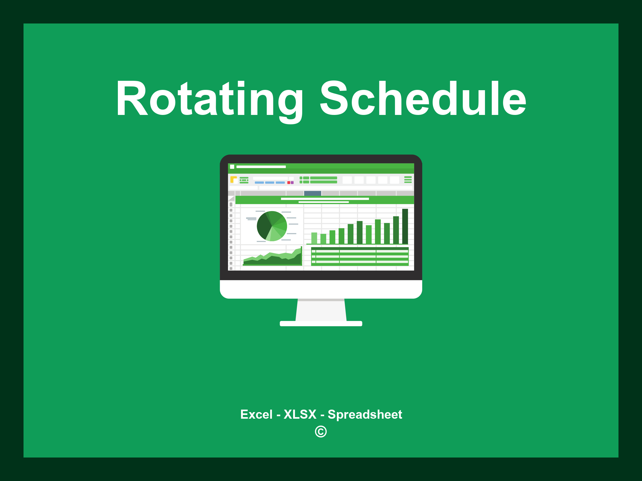 Rotating Schedule Template Excel