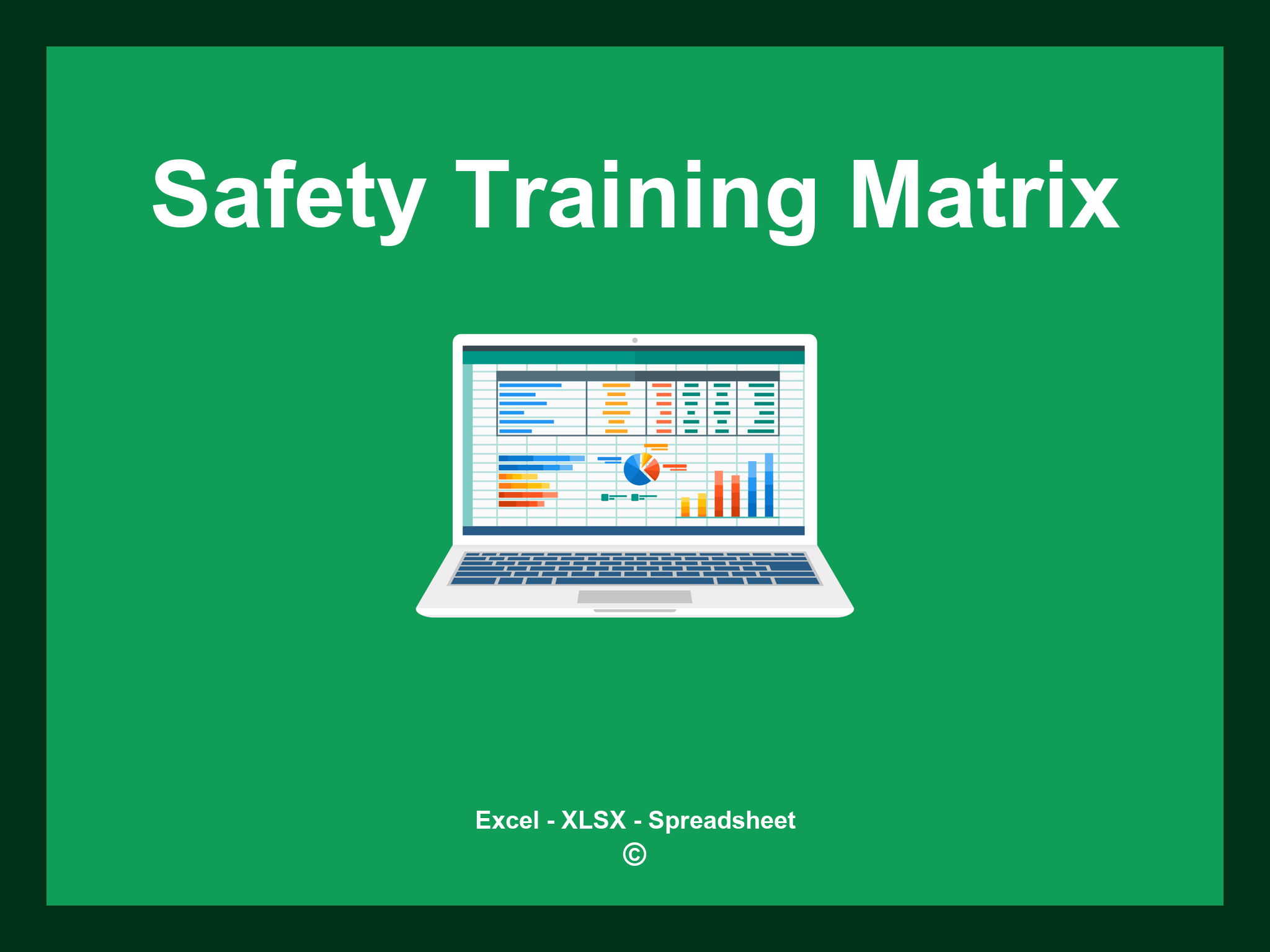 Safety Training Matrix Template Excel