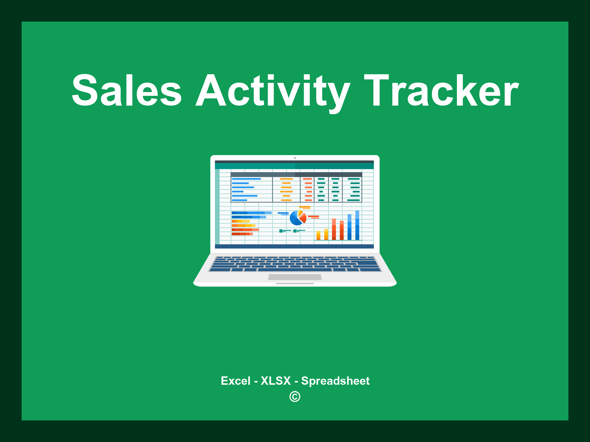 Sales Activity Tracker Excel Template