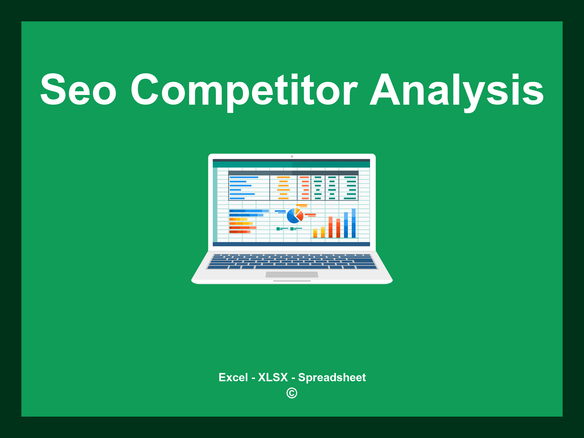 Seo Competitor Analysis Template Excel