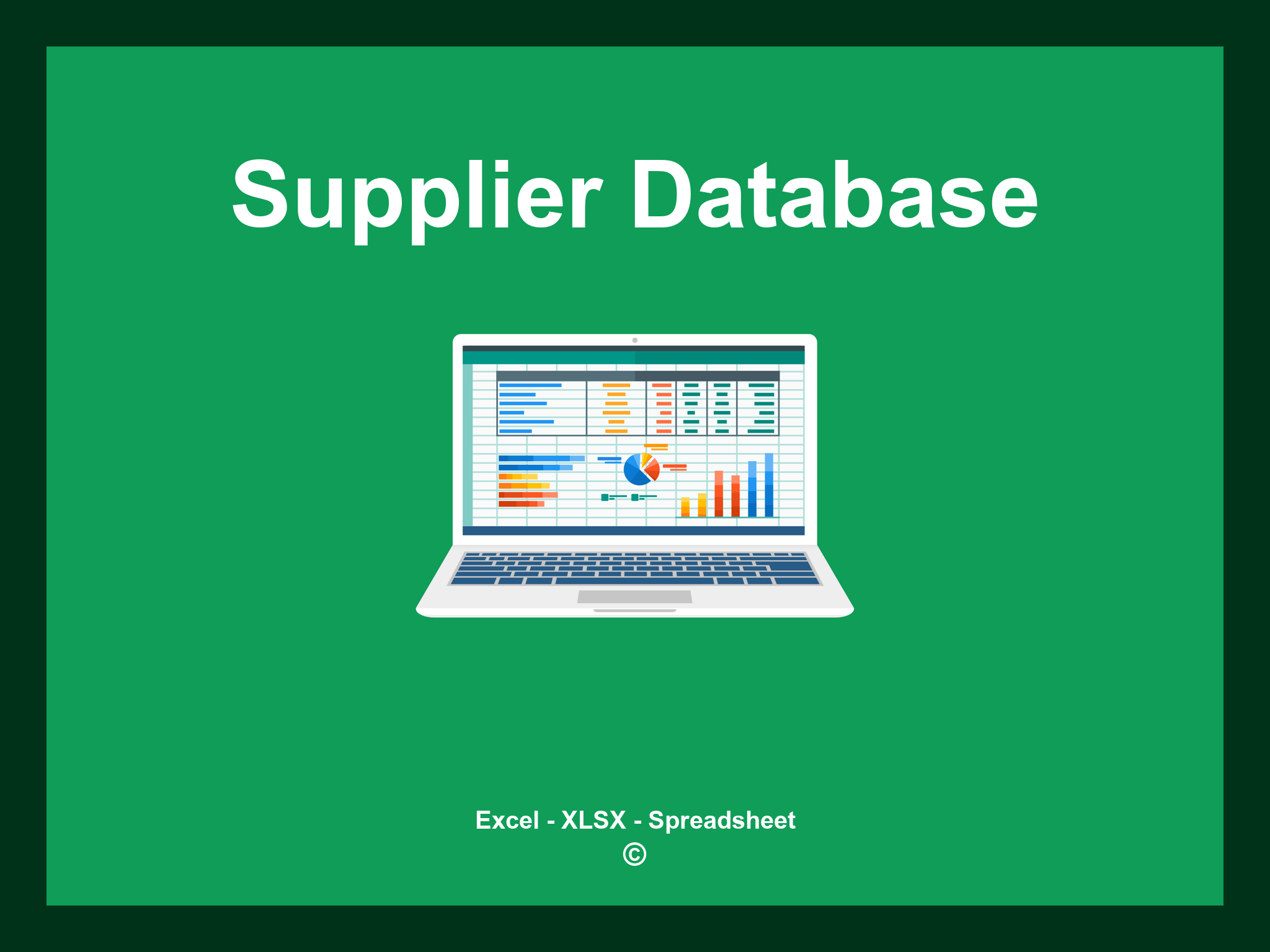 Supplier Database Template Excel
