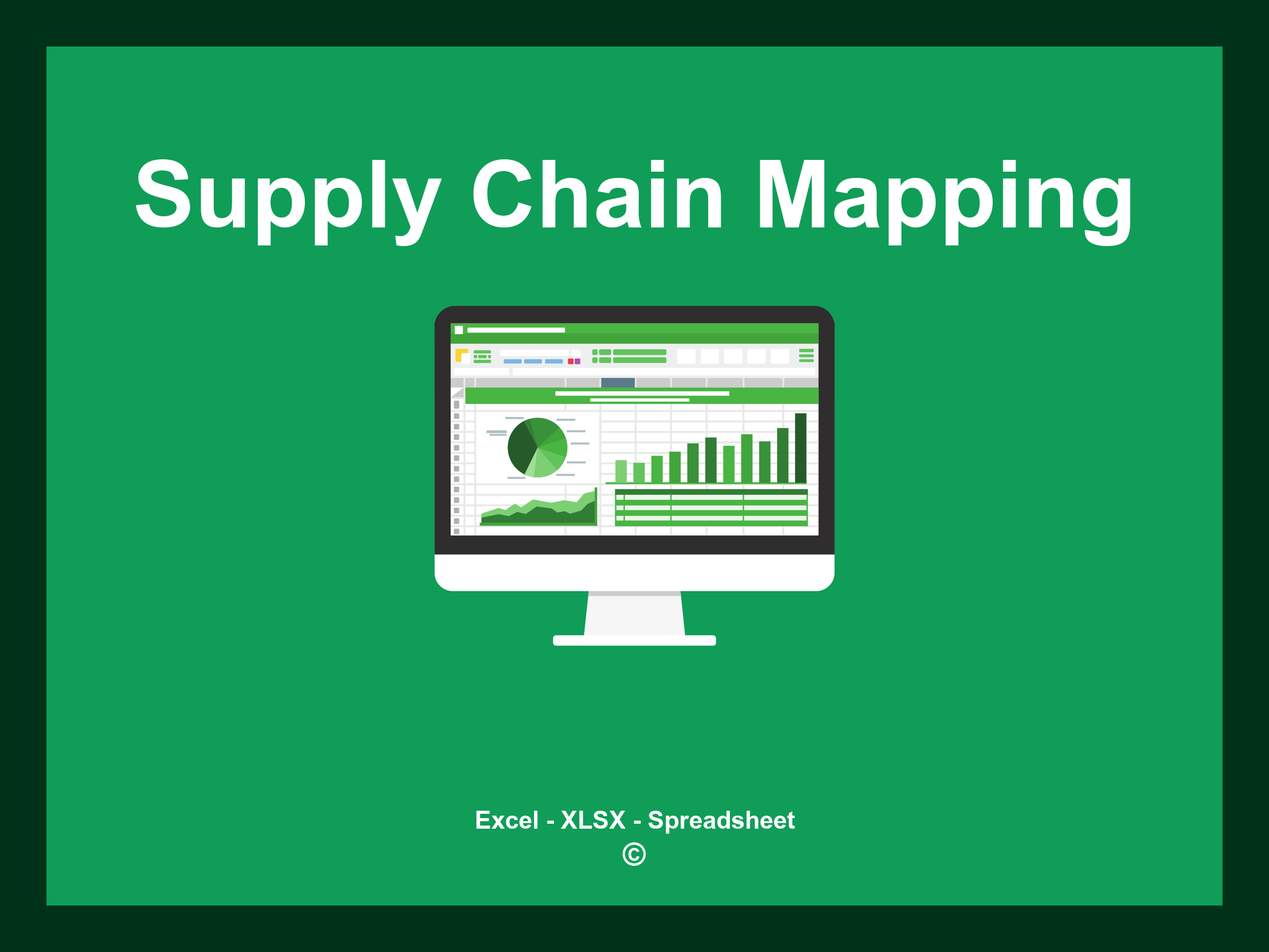 Supply Chain Mapping Template Excel
