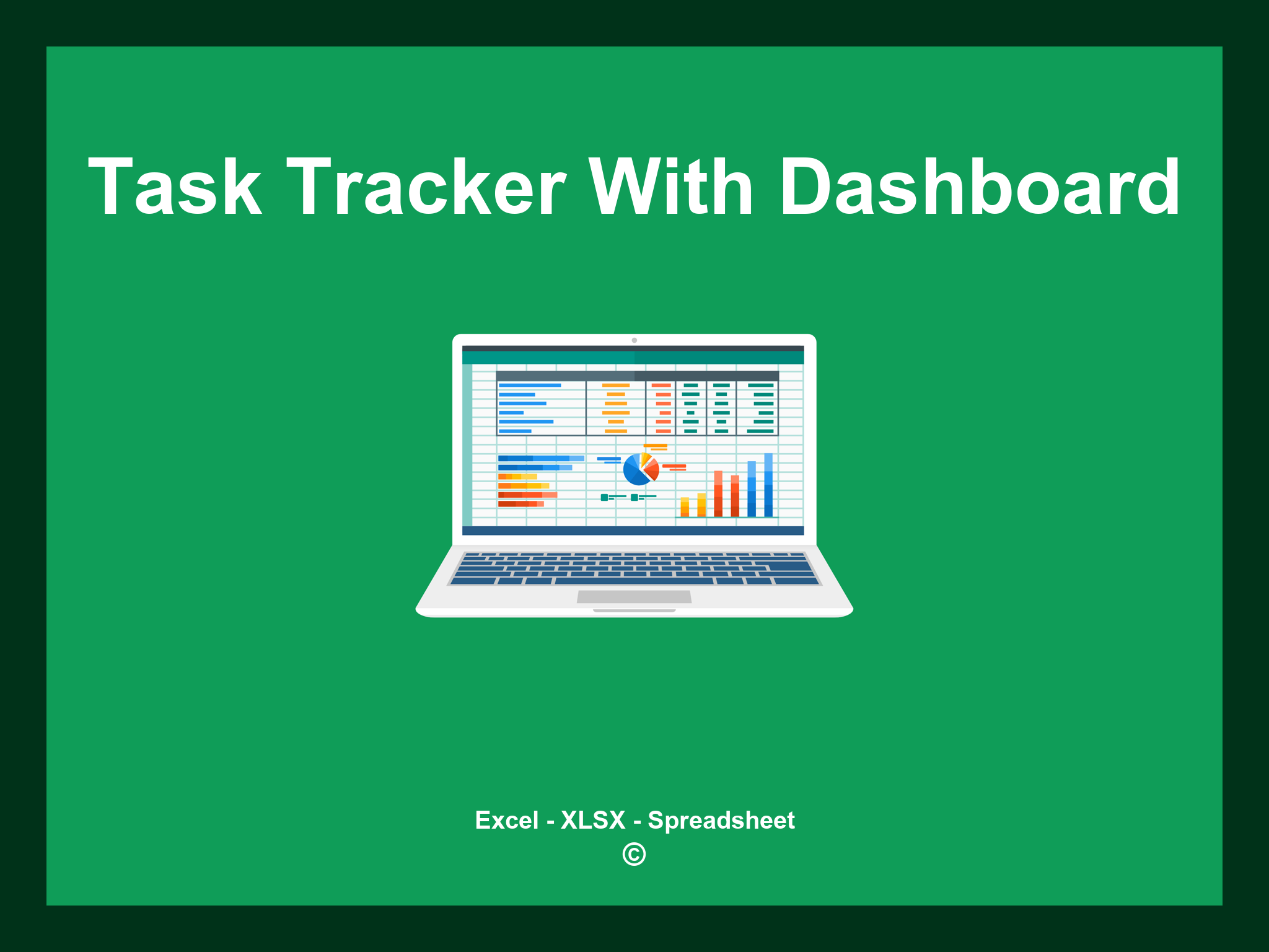 Excel Task Tracker Template With Dashboard