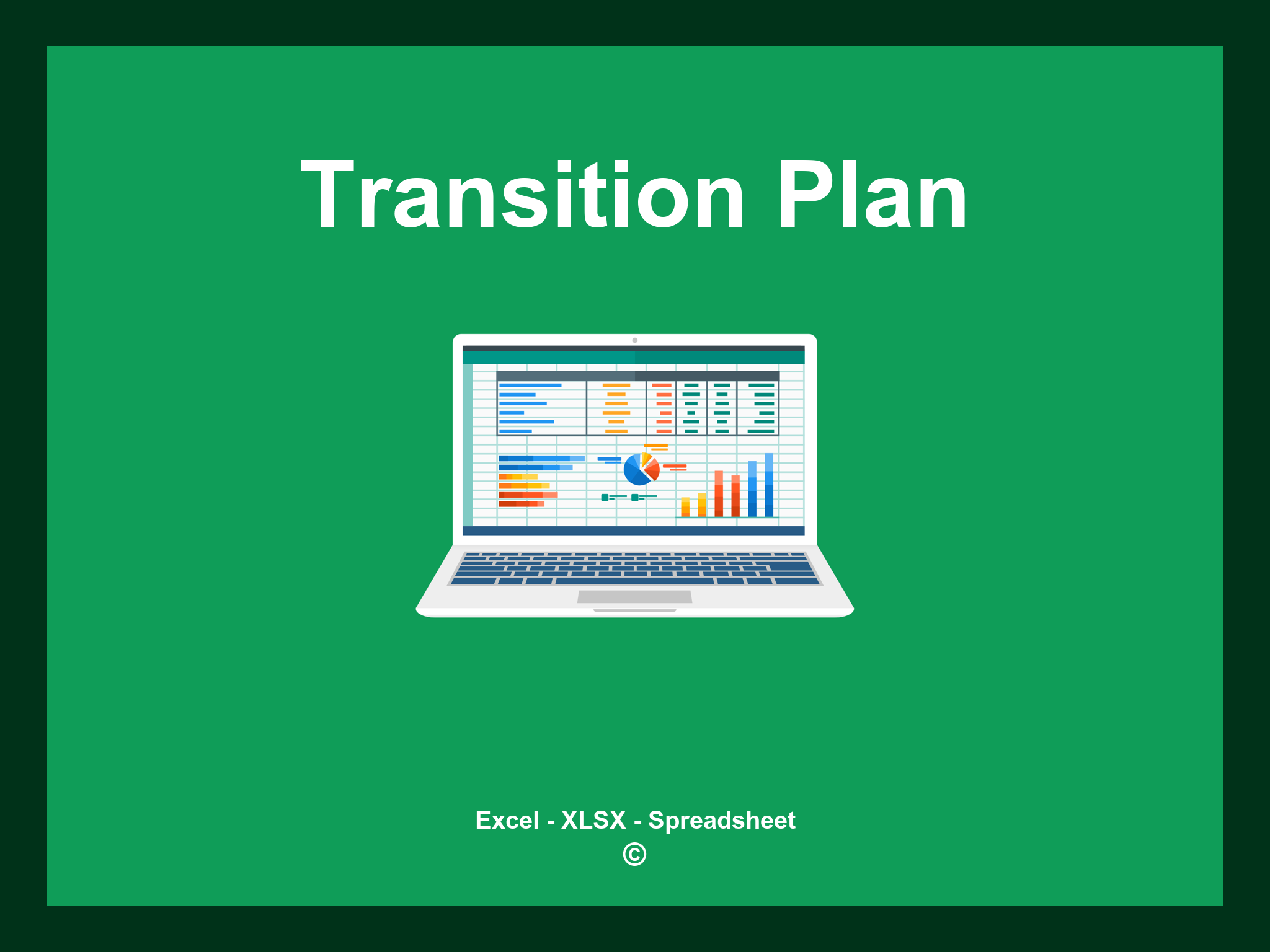 Transition Plan Template Excel