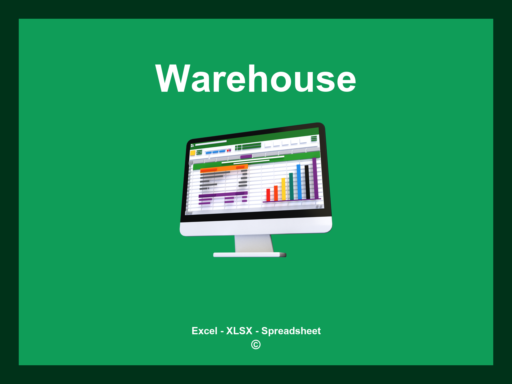 Warehouse Excel Template