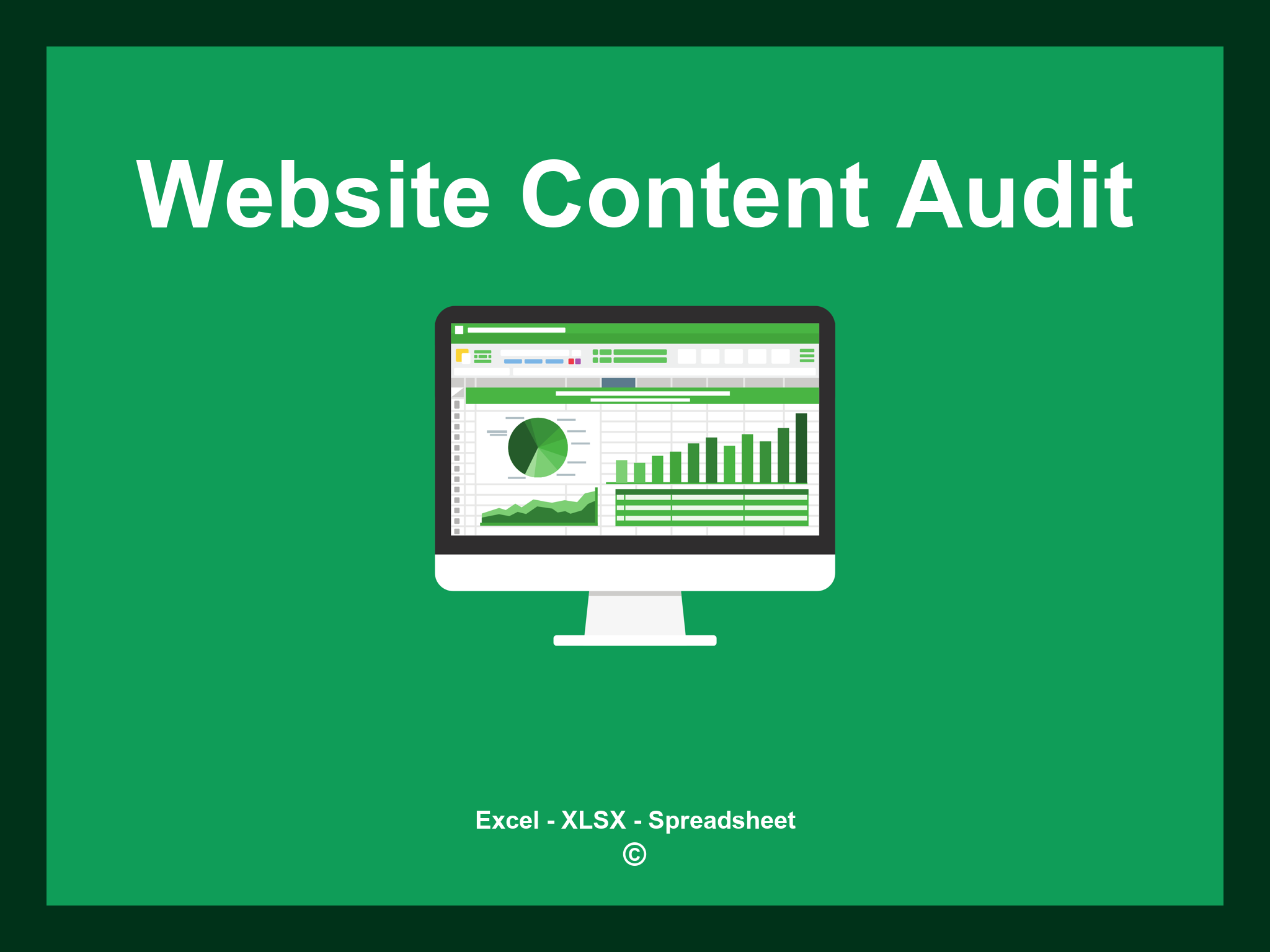 Website Content Audit Template Excel