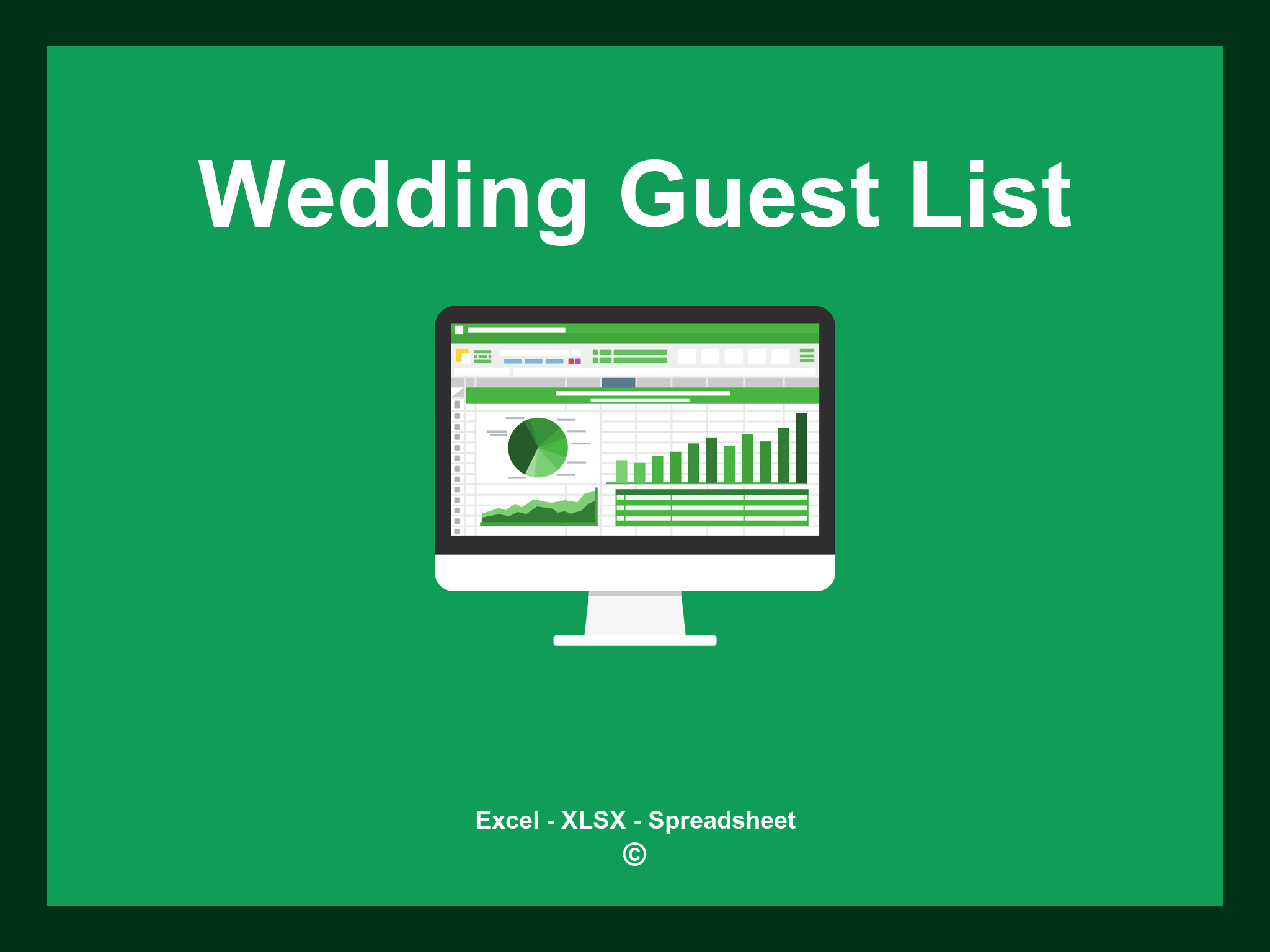 Wedding Guest List Excel Template