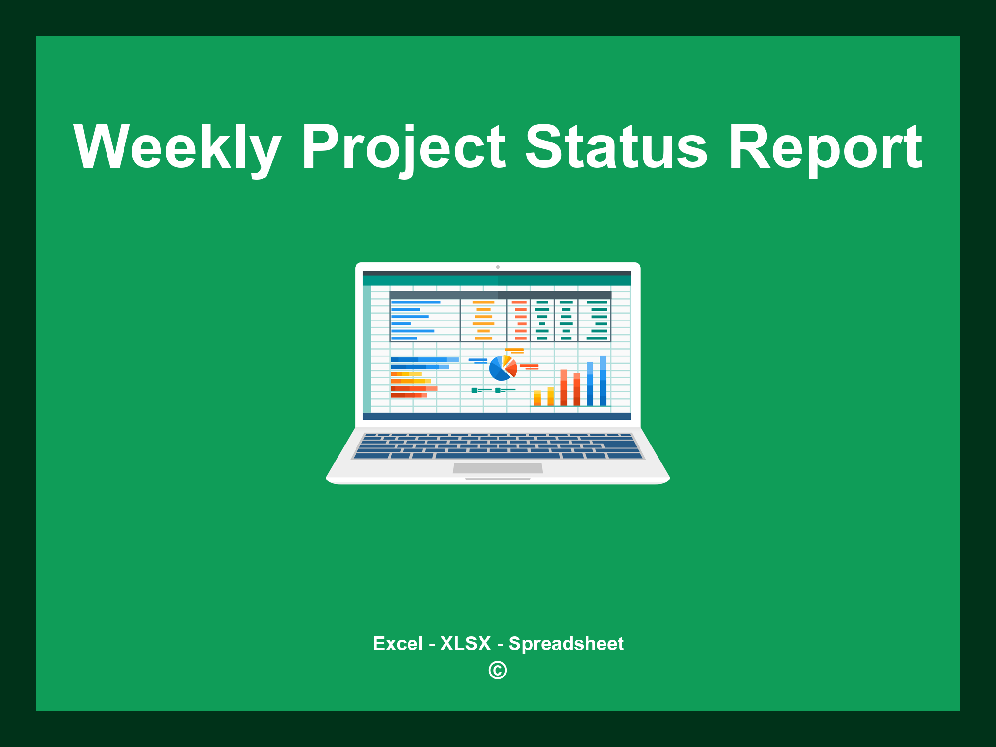 Weekly Project Status Report Template Excel
