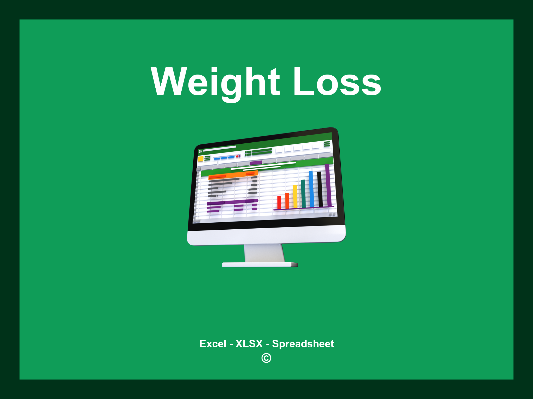 Weight Loss Excel Template