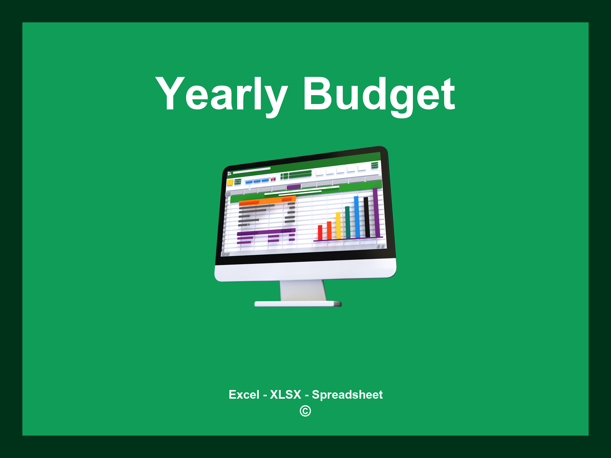 Excel Yearly Budget Template